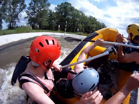 rafting rivière artificielle de vichy